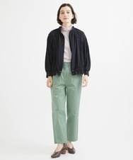 NHKEX04110 GIANNI LO GIUDICE(小さいサイズ)(メゾン ドゥ サンク) [日本製]コットンチュールハイネックプルオーバー ライトブルー