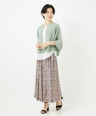 NHKGA27100 GIANNI LO GIUDICE(小さいサイズ)(メゾン ドゥ サンク) [日本製]リヨセルコットンスパイラル天竺タンクトップ ホワイト
