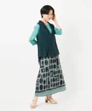 NHKGA52210 GIANNI LO GIUDICE(小さいサイズ)(メゾン ドゥ サンク) アンチスウェットステッチ刺繍カットソー イエロー