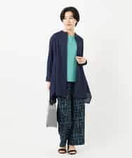 NHKGA52210 GIANNI LO GIUDICE(小さいサイズ)(メゾン ドゥ サンク) アンチスウェットステッチ刺繍カットソー イエロー