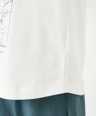 NHKGB12180 GIANNI LO GIUDICE(小さいサイズ)(メゾン ドゥ サンク) [日本製]エココットン9分袖カットソー ホワイト