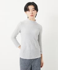 NHKGC80180 GIANNI LO GIUDICE(小さいサイズ)(メゾン ドゥ サンク) メロンメッシュハイネックプルオーバー ホワイト