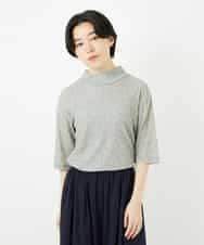 NHKGC94160 GIANNI LO GIUDICE(小さいサイズ)(メゾン ドゥ サンク) 小付きフラワープリントハイネックプルオーバー グリーン系
