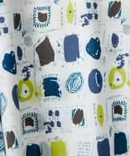 NHKGD20230 GIANNI LO GIUDICE(小さいサイズ)(メゾン ドゥ サンク) [日本製]マーベラステンジクプリントカットソー グリーン系