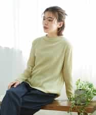 NHKGD30190 GIANNI LO GIUDICE(小さいサイズ)(メゾン ドゥ サンク) [日本製]カールマイヤーチェックカットソー ベージュ