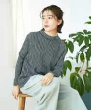 NHKGD30190 GIANNI LO GIUDICE(小さいサイズ)(メゾン ドゥ サンク) [日本製]カールマイヤーチェックカットソー ベージュ