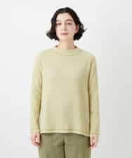 NHKGD30190 GIANNI LO GIUDICE(小さいサイズ)(メゾン ドゥ サンク) [日本製]カールマイヤーチェックカットソー ベージュ