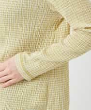 NHKGD30190 GIANNI LO GIUDICE(小さいサイズ)(メゾン ドゥ サンク) [日本製]カールマイヤーチェックカットソー ベージュ