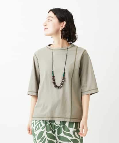 NHKGE40210 GIANNI LO GIUDICE(小さいサイズ) クールローレルスカイコットTシャツ