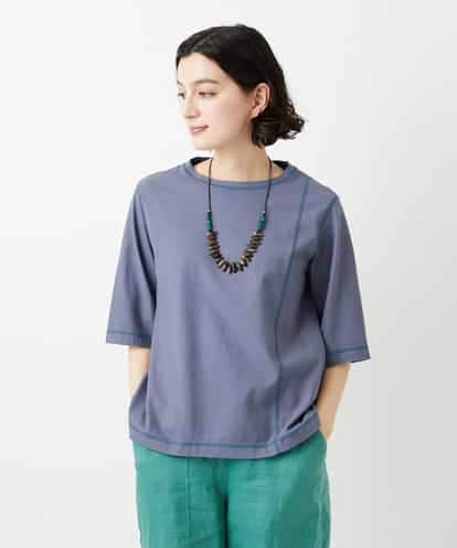 NHKGE40210 GIANNI LO GIUDICE(小さいサイズ) クールローレルスカイコットTシャツ