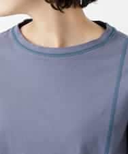 NHKGE40210 GIANNI LO GIUDICE(小さいサイズ)(メゾン ドゥ サンク) クールローレルスカイコットTシャツ ラベンダー