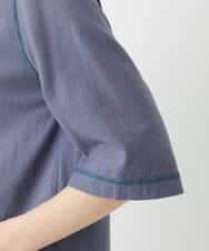 NHKGE40210 GIANNI LO GIUDICE(小さいサイズ)(メゾン ドゥ サンク) クールローレルスカイコットTシャツ ラベンダー