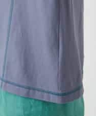 NHKGE40210 GIANNI LO GIUDICE(小さいサイズ)(メゾン ドゥ サンク) クールローレルスカイコットTシャツ ラベンダー