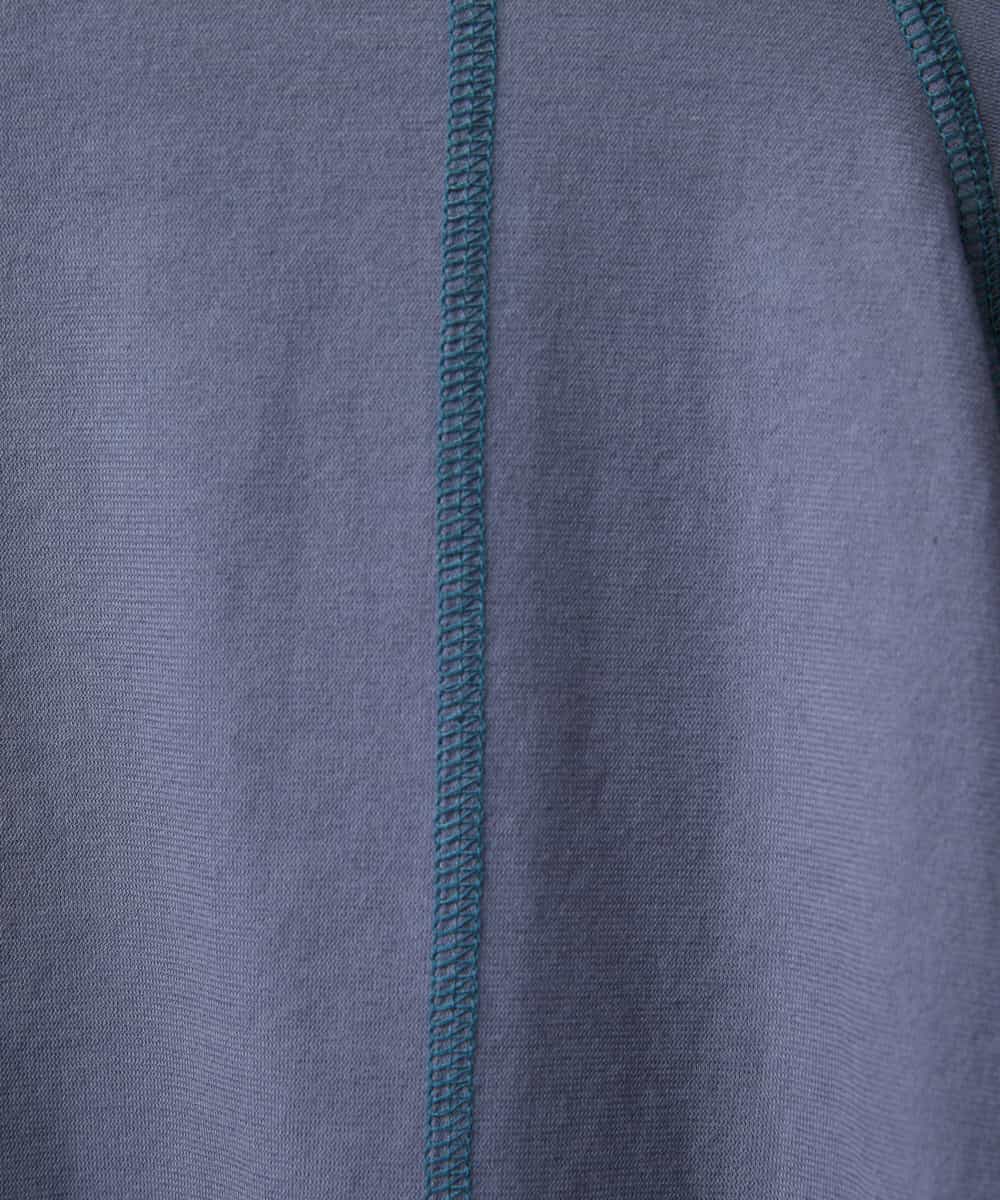 NHKGE40210 GIANNI LO GIUDICE(小さいサイズ)(メゾン ドゥ サンク) クールローレルスカイコットTシャツ ラベンダー