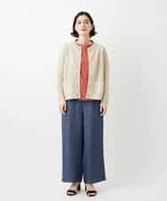 NHKGE40210 GIANNI LO GIUDICE(小さいサイズ)(メゾン ドゥ サンク) クールローレルスカイコットTシャツ ラベンダー