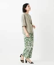 NHKGE40210 GIANNI LO GIUDICE(小さいサイズ)(メゾン ドゥ サンク) クールローレルスカイコットTシャツ ラベンダー