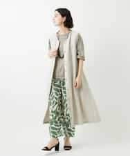 NHKGE40210 GIANNI LO GIUDICE(小さいサイズ)(メゾン ドゥ サンク) クールローレルスカイコットTシャツ ラベンダー