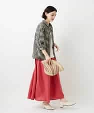 NHKGE40210 GIANNI LO GIUDICE(小さいサイズ)(メゾン ドゥ サンク) クールローレルスカイコットTシャツ ラベンダー