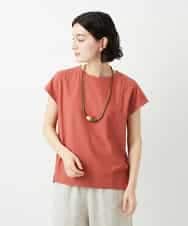 NHKGE41190 GIANNI LO GIUDICE(小さいサイズ)(メゾン ドゥ サンク) クールローレルスリーブレスカットソー ラベンダー