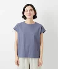 NHKGE41190 GIANNI LO GIUDICE(小さいサイズ)(メゾン ドゥ サンク) クールローレルスリーブレスカットソー ラベンダー