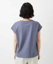 NHKGE41190 GIANNI LO GIUDICE(小さいサイズ)(メゾン ドゥ サンク) クールローレルスリーブレスカットソー ラベンダー