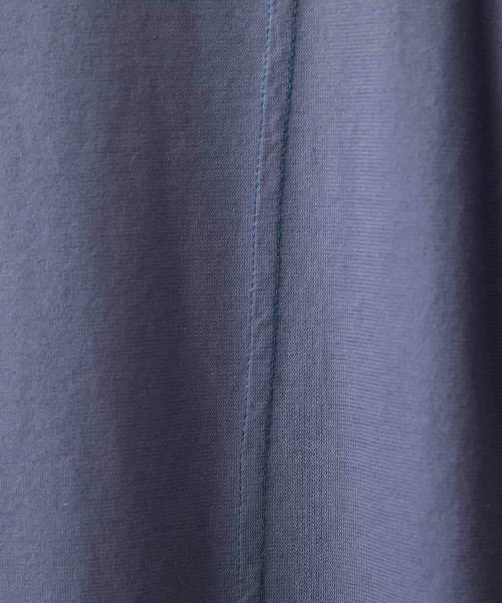 NHKGE41190 GIANNI LO GIUDICE(小さいサイズ)(メゾン ドゥ サンク) クールローレルスリーブレスカットソー ラベンダー