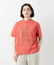 NHKGE42180 GIANNI LO GIUDICE(小さいサイズ)(メゾン ドゥ サンク) [日本製]天竺シルケットカットソー ピンク