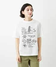 NHKGE42180 GIANNI LO GIUDICE(小さいサイズ)(メゾン ドゥ サンク) [日本製]天竺シルケットカットソー ホワイト