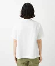 NHKGE42180 GIANNI LO GIUDICE(小さいサイズ)(メゾン ドゥ サンク) [日本製]天竺シルケットカットソー ホワイト