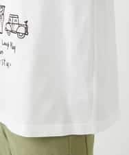 NHKGE42180 GIANNI LO GIUDICE(小さいサイズ)(メゾン ドゥ サンク) [日本製]天竺シルケットカットソー ホワイト