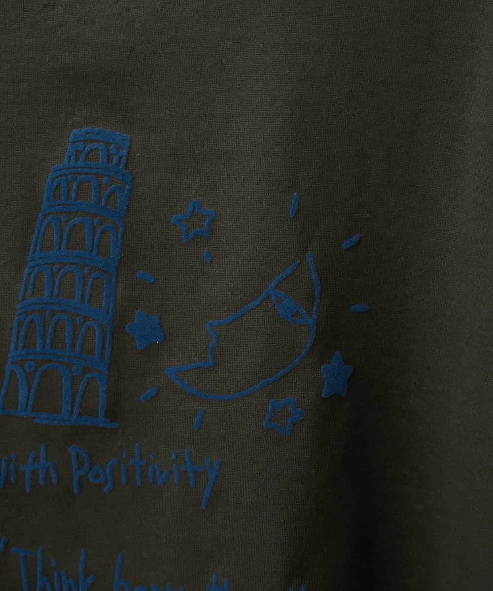 NHKGE42180 GIANNI LO GIUDICE(小さいサイズ)(メゾン ドゥ サンク) [日本製]天竺シルケットカットソー ホワイト