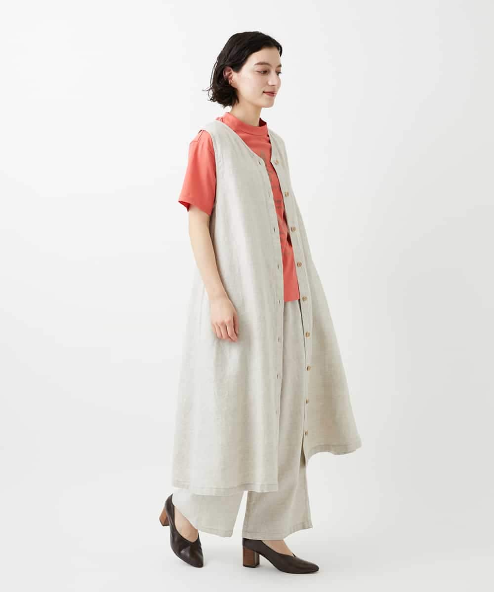 NHKGE42180 GIANNI LO GIUDICE(小さいサイズ)(メゾン ドゥ サンク) [日本製]天竺シルケットカットソー ホワイト