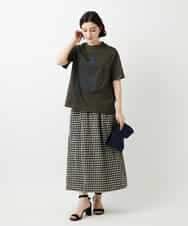 NHKGE42180 GIANNI LO GIUDICE(小さいサイズ)(メゾン ドゥ サンク) [日本製]天竺シルケットカットソー ホワイト