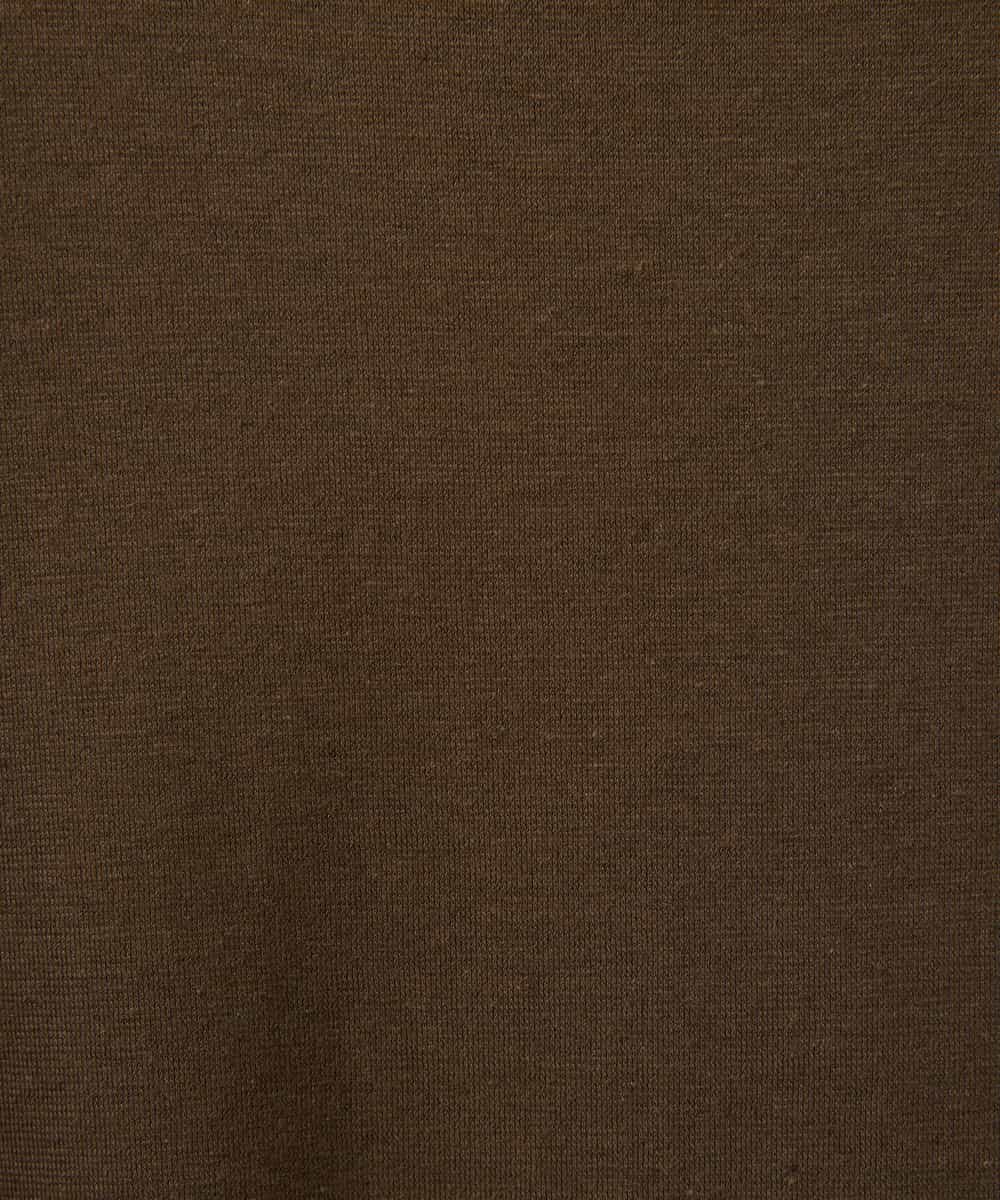 NHKGE48110 GIANNI LO GIUDICE(小さいサイズ)(メゾン ドゥ サンク) [日本製]綿麻ボトルネック天竺カットソー ライトブルー