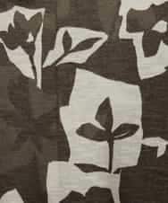 NHKGE51230 GIANNI LO GIUDICE(小さいサイズ)(メゾン ドゥ サンク) [日本製]アイアスポップフラワープリントカットソー カーキ