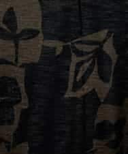 NHKGE51230 GIANNI LO GIUDICE(小さいサイズ)(メゾン ドゥ サンク) [日本製]アイアスポップフラワープリントカットソー カーキ