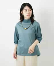 NHKGE52180 GIANNI LO GIUDICE(小さいサイズ)(メゾン ドゥ サンク) [日本製]天竺シルケットカットソー ブラウン