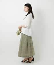 NHKGE52180 GIANNI LO GIUDICE(小さいサイズ)(メゾン ドゥ サンク) [日本製]天竺シルケットカットソー ブラウン