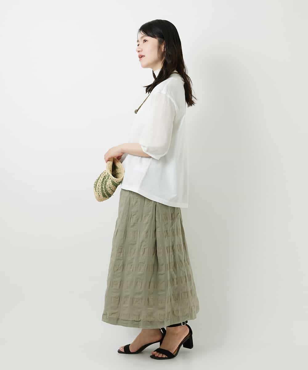 NHKGE52180 GIANNI LO GIUDICE(小さいサイズ)(メゾン ドゥ サンク) [日本製]天竺シルケットカットソー ブラウン