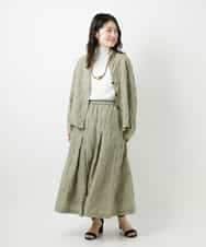 NHKGE52180 GIANNI LO GIUDICE(小さいサイズ)(メゾン ドゥ サンク) [日本製]天竺シルケットカットソー ブラウン