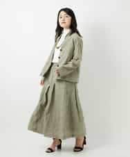 NHKGE52180 GIANNI LO GIUDICE(小さいサイズ)(メゾン ドゥ サンク) [日本製]天竺シルケットカットソー ブラウン