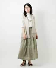 NHKGE52180 GIANNI LO GIUDICE(小さいサイズ)(メゾン ドゥ サンク) [日本製]天竺シルケットカットソー ブラウン