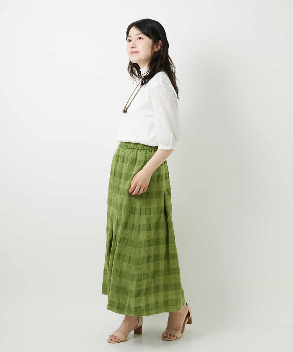 NHKGE52180 GIANNI LO GIUDICE(小さいサイズ)(メゾン ドゥ サンク) [日本製]天竺シルケットカットソー ブラウン