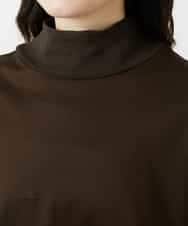 NHKGE52180 GIANNI LO GIUDICE(小さいサイズ)(メゾン ドゥ サンク) [日本製]天竺シルケットカットソー ブラウン