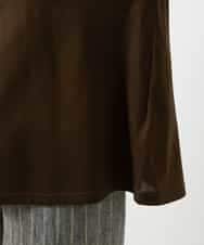 NHKGE52180 GIANNI LO GIUDICE(小さいサイズ)(メゾン ドゥ サンク) [日本製]天竺シルケットカットソー ブラウン