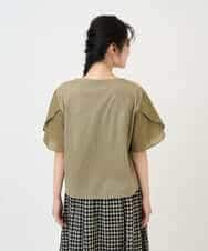 NHKGE53250 GIANNI LO GIUDICE(小さいサイズ)(メゾン ドゥ サンク) [日本製]シルケット天竺カットソー カーキ