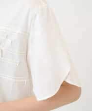 NHKGE53250 GIANNI LO GIUDICE(小さいサイズ)(メゾン ドゥ サンク) [日本製]シルケット天竺カットソー カーキ