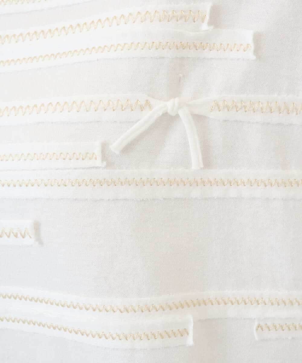 NHKGE53250 GIANNI LO GIUDICE(小さいサイズ)(メゾン ドゥ サンク) [日本製]シルケット天竺カットソー カーキ