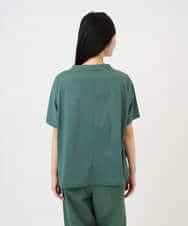 NHKGE55180 GIANNI LO GIUDICE(小さいサイズ)(メゾン ドゥ サンク) [日本製]クールローレル天竺ロゴカットソー ライトブルー