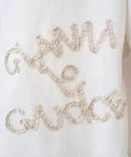 NHKGE55180 GIANNI LO GIUDICE(小さいサイズ)(メゾン ドゥ サンク) [日本製]クールローレル天竺ロゴカットソー ライトブルー